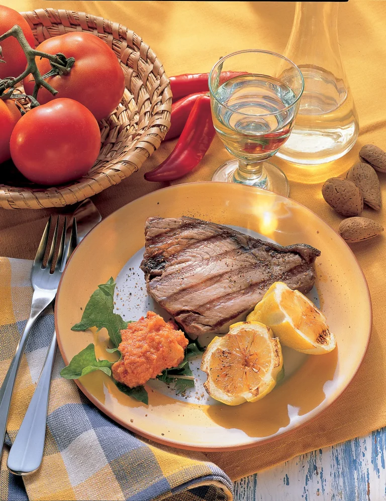 Thunfischsteak vom Grill