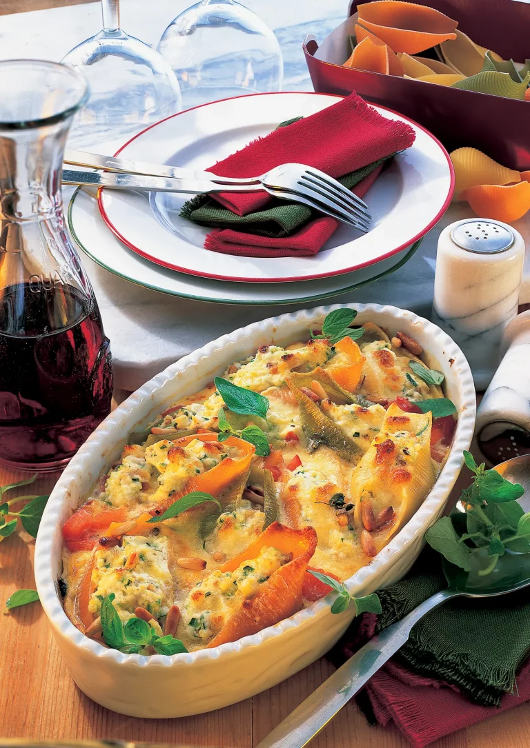 Muschelnudeln al forno